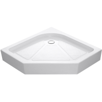 Поддон акриловый мелкий пяти угольный Volle NEMO 900*900*160 мм 	10-22-170tray
