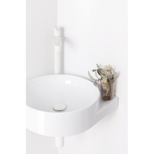 Умывальник Ravak Yard 450 C керамический белый угловой, XJX01245000
