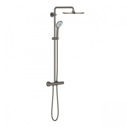 Душова система з термостатом для настінного монтажу Grohe Euphoria System 310 26075AL0 Графіт матовий