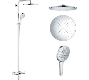 Душова система з термостатом для ванни Grohe Rainshower Smartactive 310 26657000