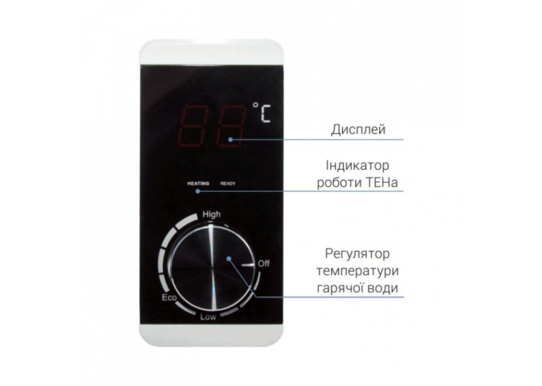 Водонагреватель Thermo Alliance 50 л, сухой ТЭН 2х(0,8+1,2) кВт (D50V20J2(D)K)