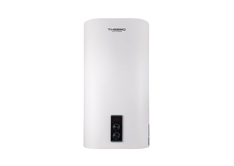 Водонагреватель электрический Thermo Alliance 30 л плоский вертикальный, сухой ТЭН 2 кВт (0,8+1,2) DT30V20G(PD)-D/2