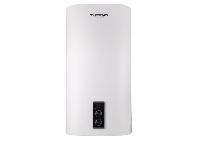 Водонагреватель электрический Thermo Alliance 50 л плоский вертикальный, сухой ТЭН 2 кВт (0,8+1,2) DT50V20G(PD)-D/2