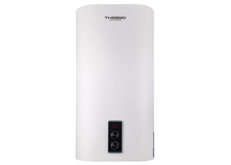 Водонагреватель электрический Thermo Alliance 100 л плоский вертикальный, сухой ТЭН 2 кВт (0,8+1,2) DT100V20G(PD)-D/2