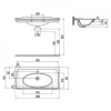  Раковина CREAVIT ANTIK 100x50см AN100-00CB00E-0000
