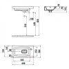 Раковина мебельная CREAVIT MEMORY 60x34см MY060-00CB00E-0000