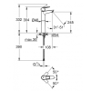 Смеситель однорычажный для раковины Grohe BauLoop New XL-Size (23764001)