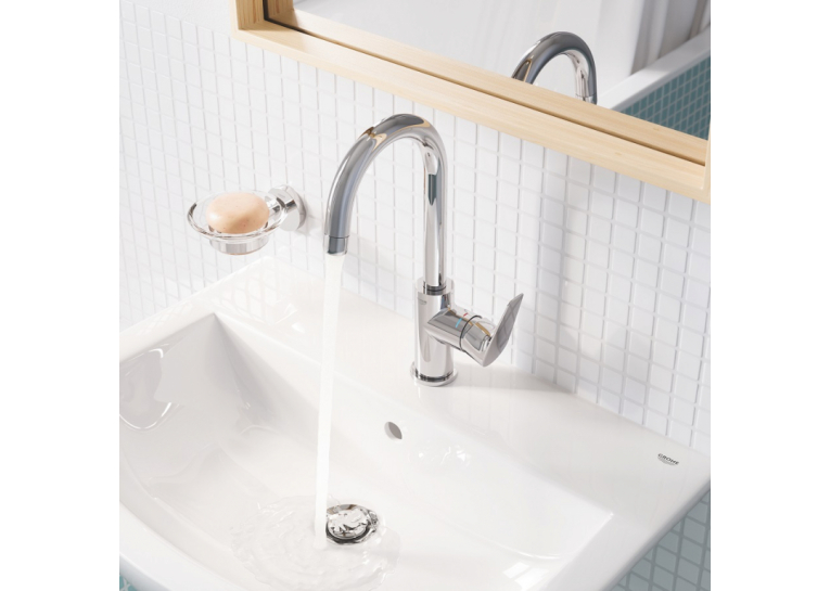 Змішувач для умивальника Grohe BauEdge New L-size, хром (23760001)