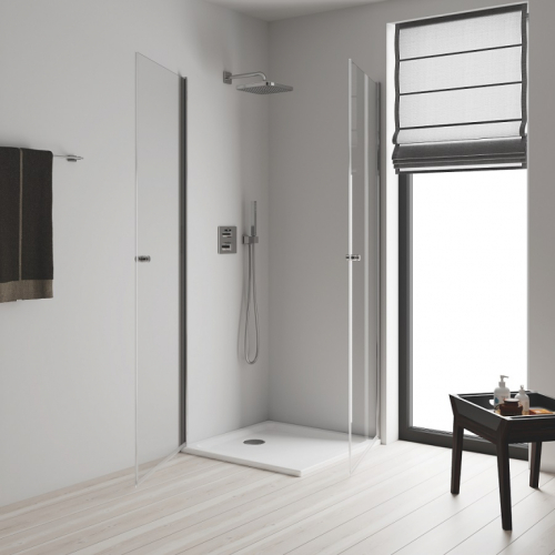 Верхний душ с душевым кронштейном Grohe Tempesta 250 Cube 26687000