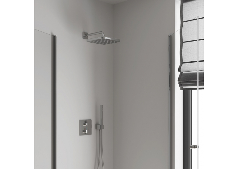 Верхній душ із душовим кронштейном Grohe Tempesta 250 Cube 26687000
