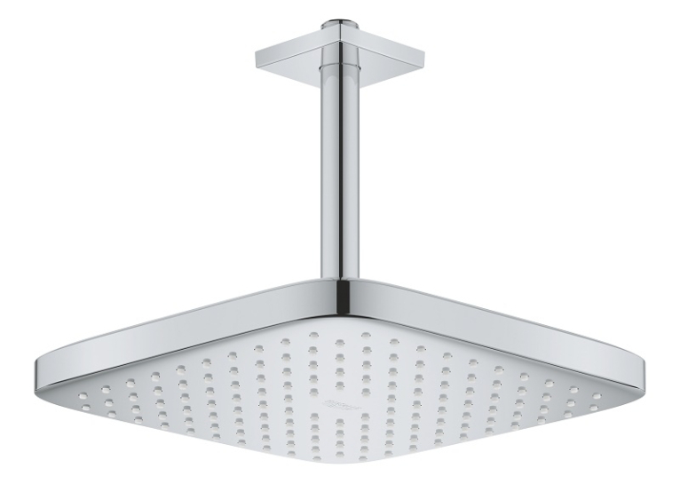 Верхній душ із кронштейном Grohe Tempesta Cosmopolitan 250 Cube з EcoJoy (26688000)