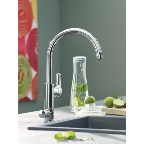 Смеситель кухонный с фильтром Grohe Blue Pure Eurosmart bundle 123757KE