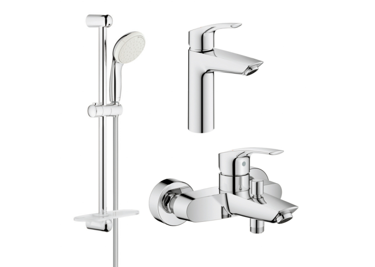 Комплект змішувачів для ванни Grohe Eurosmart New UA123246M0 (23324003+33300003+27926001)