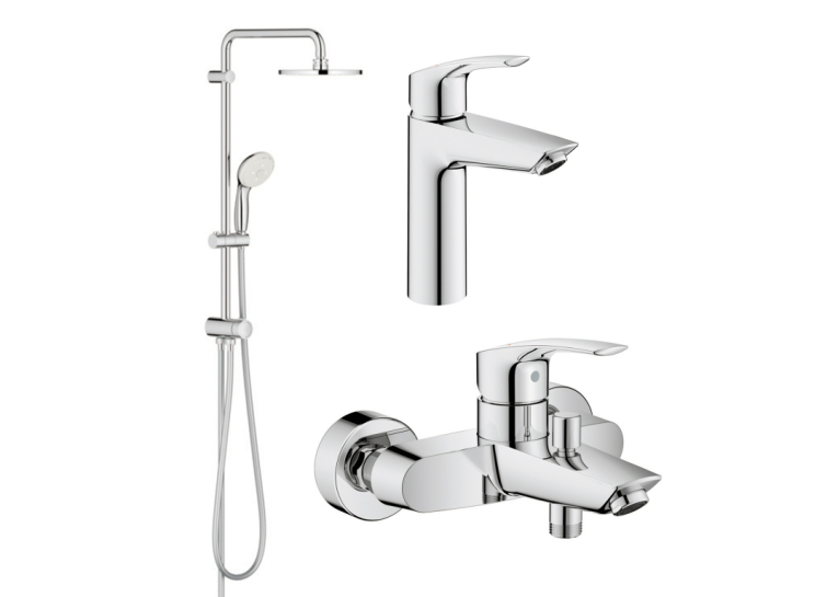 Комплект змішувачів для ванни Grohe Eurosmart New UA123389M0