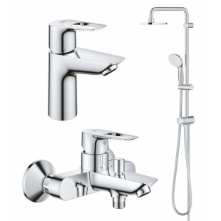 Комплект смесителей для ванной комнаты 3 в 1 Grohe BauLoop UA26129005