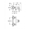 Комплект змішувачів для душу 3 в 1 Grohe BauEdge UA123208S0