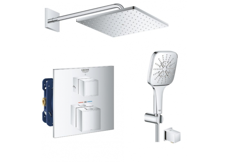 Комплект прихованого монтажу з термостатом для душу Grohe Grohtherm UA26405SC0