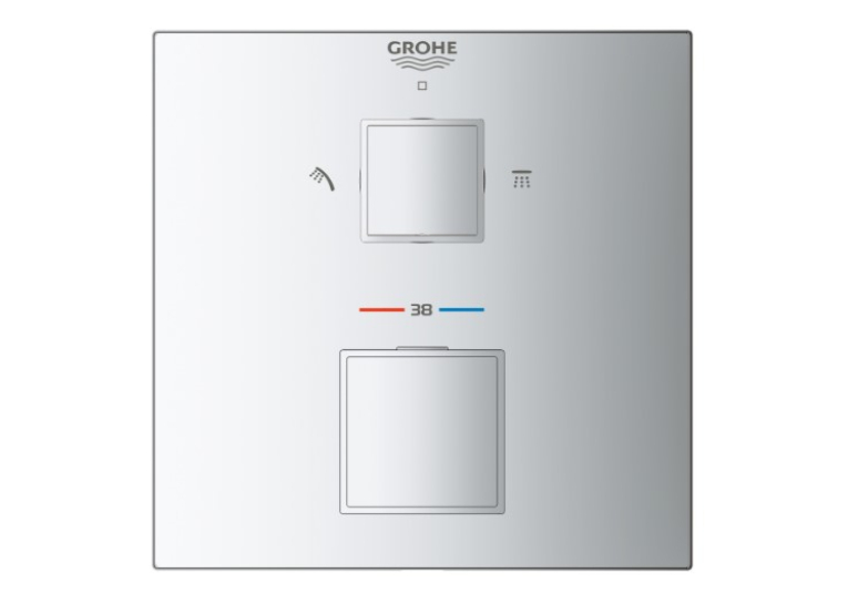Комплект прихованого монтажу з термостатом для душу Grohe Grohtherm UA26405SC0
