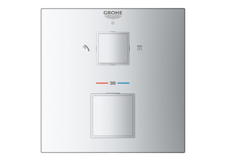 Комплект прихованого монтажу з термостатом для душу Grohe Grohtherm UA26405SC0