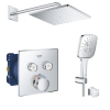Комплект скрытого монтажа с термостатом для душа Grohe Grohtherm SmartControl UA26405SC1