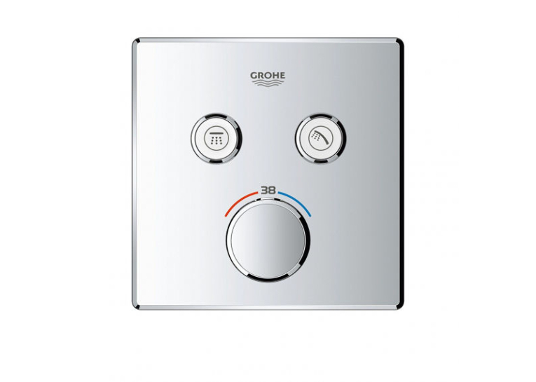 Комплект скрытого монтажа с термостатом для душа Grohe Grohtherm SmartControl UA26405SC1