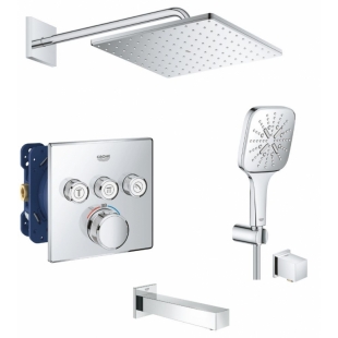 Комплект скрытого монтажа с термостатом Grohe Grohtherm SmartControl UA26405SC2