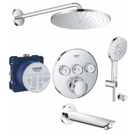 Комплект скрытого монтажа с термостатом Grohe Grohtherm SmartControl UA26406SC2