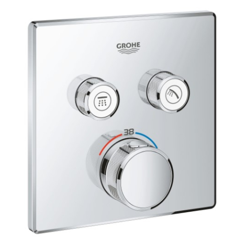 Комплект скрытого монтажа с термостатом Grohe Grohtherm 26415SCС