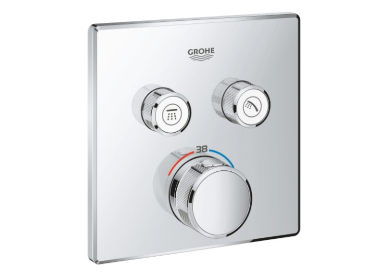 Комплект прихованого монтажу з термостатом Grohe Grohtherm UA26415SC1