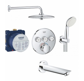 Комплект скрытого монтажа с термостатом Grohe Grohtherm SmartControl UA34614SC3