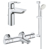 Комплект смесителей для ванной комнаты Grohe Grohtherm 800 UA34550TM0
