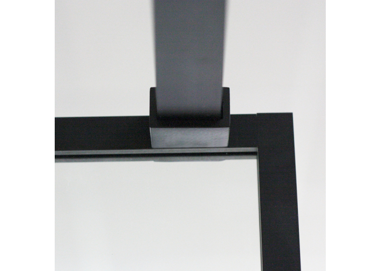 Душова перегородка Roth Philly Loft Horizon 1000/2000 Black/Tran, PLH 10020 NPE