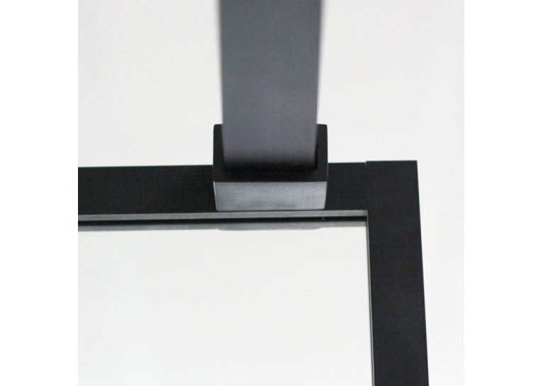  Душова перегородка Roth Philly Loft Sky 1200/2000 Black/Tran, PLS 12020 NP3