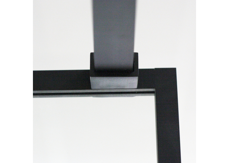  Душова перегородка Roth Philly Loft Sky 1200/2000 Black/Tran, PLS 12020 NP4