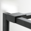  Душова перегородка Roth Philly Loft Sky 1500/2000 Black/Tran, PLS 15020 NP5