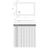  Душовий піддон Roth SPRCH. VANIČKA FLAT STONE 1400×900 White, 8000339