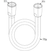  Душовий шланг Kludi Suparaflex 6107139-00