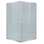 Душова кабіна Lidz Wawel SC80x80.SAT.LOW.FR, скло Frost 4 мм без піддону LWASC8080SATLOWFR2