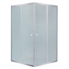 Душова кабіна Lidz Wawel SC90x90.SAT.LOW.FR, скло Frost 4 мм без піддону LWASC9090SATLOWFR2