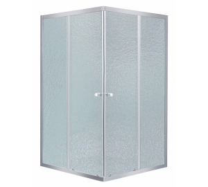 Душова кабіна Lidz Wawel SC90x90.SAT.LOW.FR, скло Frost 4 мм без піддону LWASC9090SATLOWFR2