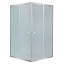 Душевая кабина Lidz Wawel SC90x90.SAT.LOW.FR, стекло Frost 4 мм без поддона LWASC9090SATLOWFR2