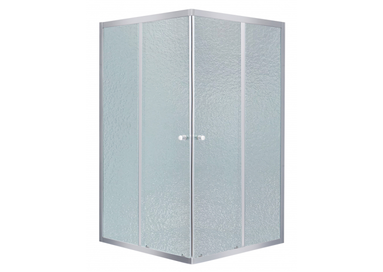 Душевая кабина Lidz Wawel SC90x90.SAT.LOW.FR, стекло Frost 4 мм без поддона LWASC9090SATLOWFR2