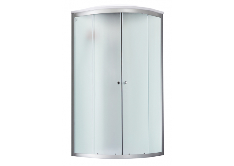  Душовий бокс Lidz Tani SB80x80.SAT.LOW.FR, скло Frost 4 мм без піддону LTSB8080SATLOWFR2