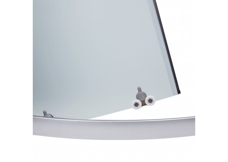  Душовий бокс Lidz Tani SB80x80.SAT.LOW.FR, скло Frost 4 мм без піддону LTSB8080SATLOWFR2