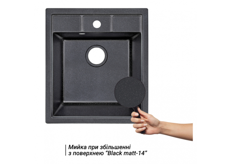 Кухонная мойка Lidz 460х515/200 BLM-14 (LIDZBLM14460515200)