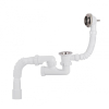 Сифон для ванни Lidz (WHI) 60 03 V002 00 з ревізією (вихід 50 мм) LW01