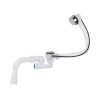  Сифон для ванни Lidz (WHI) 60 03 V002 01 з ревізією (вихід 50 мм) LW03