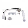  Сифон для ванни Lidz (WHI) 60 03 V002 01 з ревізією (вихід 50 мм) LW03