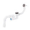  Сифон для ванни Lidz (WHI) 60 03 V002 02 з ревізією (вихід 50 мм) LW04