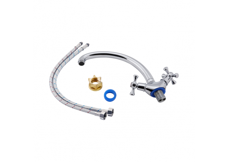  Змішувач для кухні Lidz (CRM) 75 21 271F-3 (LIDZCRM302127103)